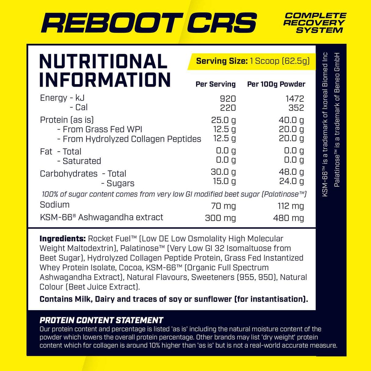 Cyborg Sport Reboot CRS 1.25kg