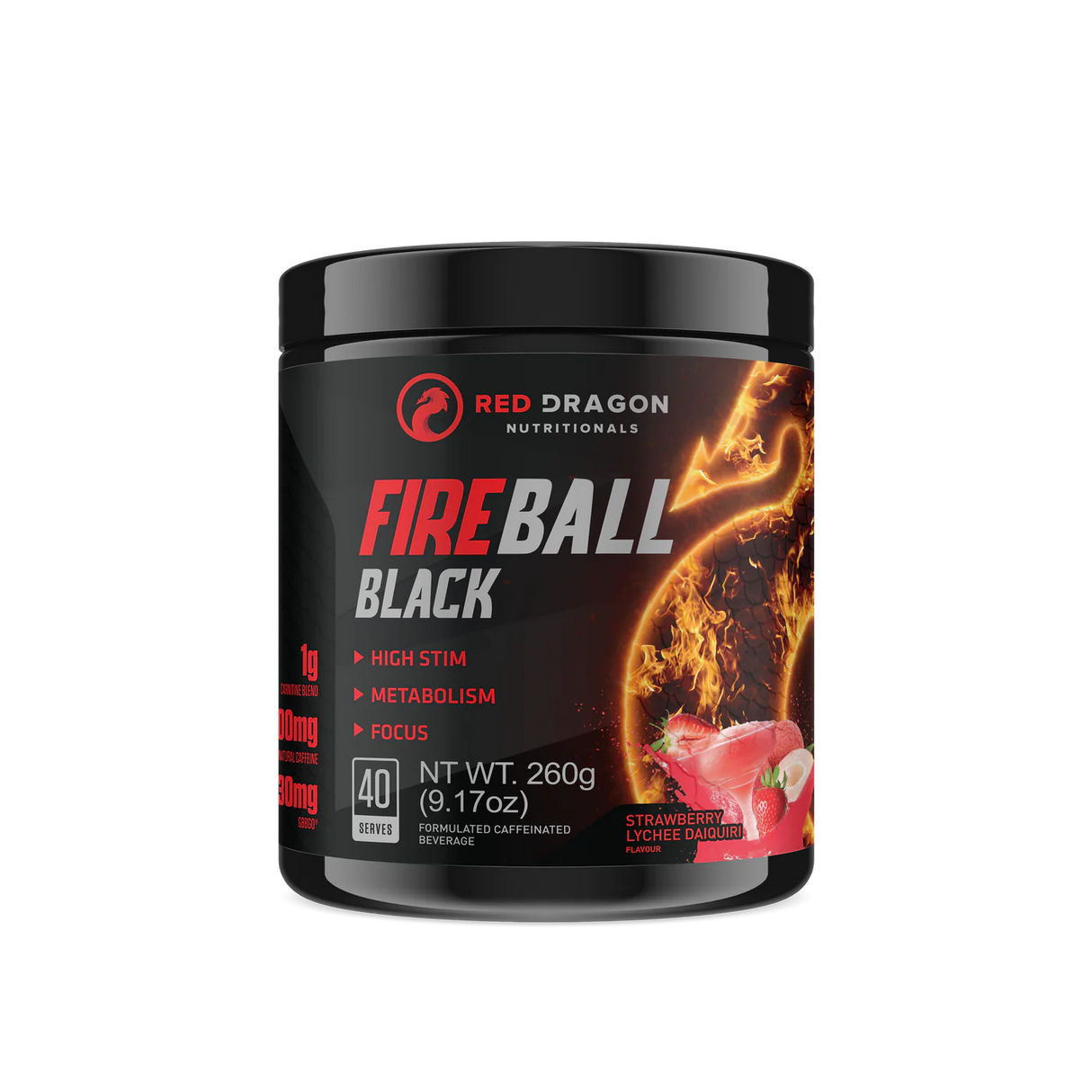 Red Dragon Nutritionals Fireball Black