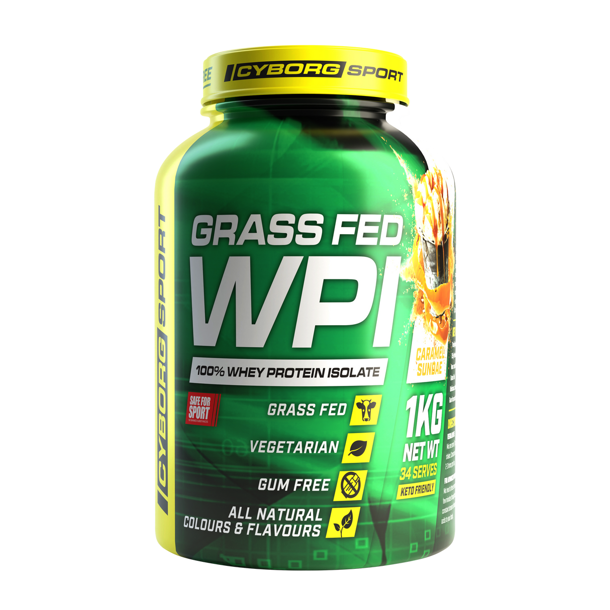 Cyborg Sport Grass Fed WPI 1kg