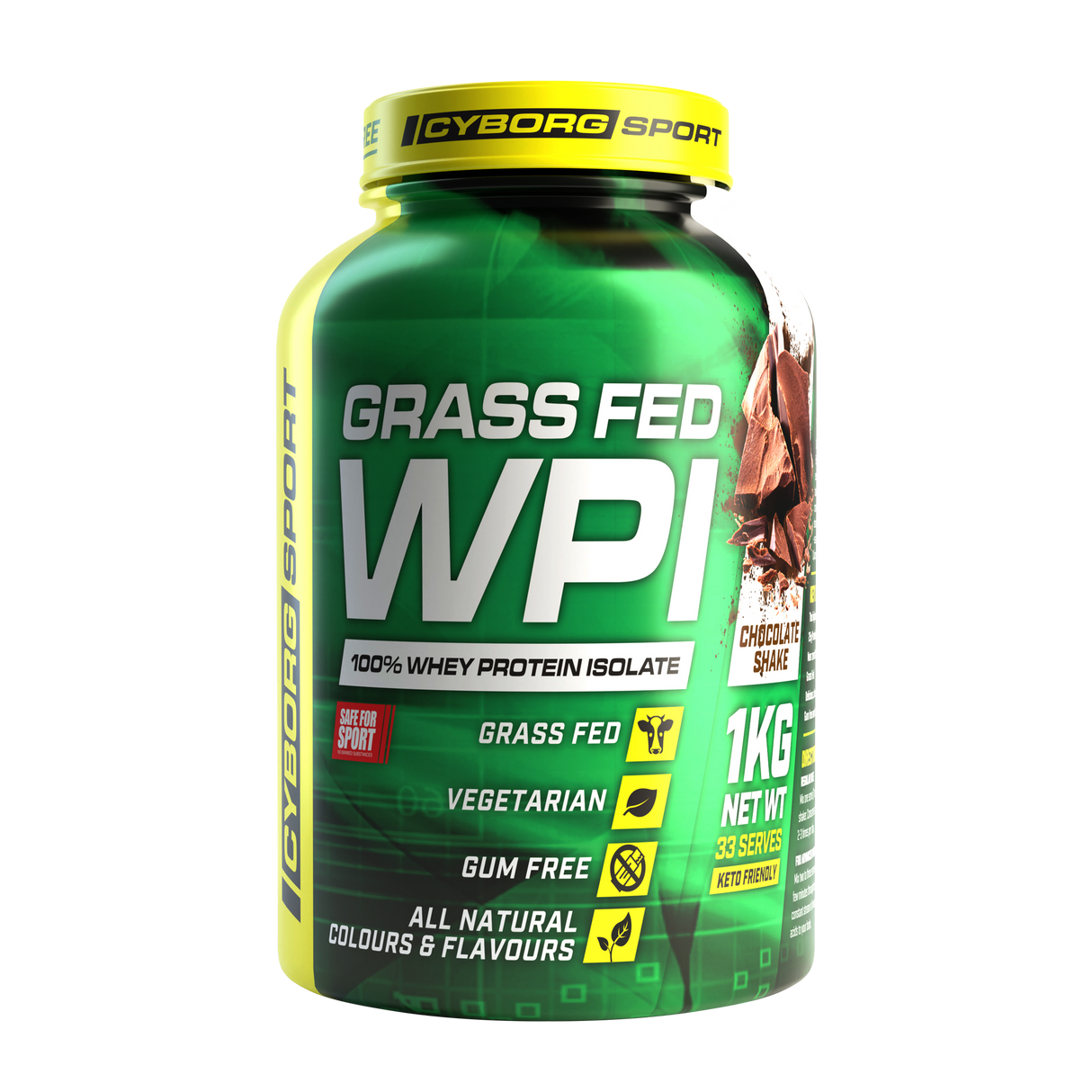 Cyborg Sport Grass Fed WPI 1kg