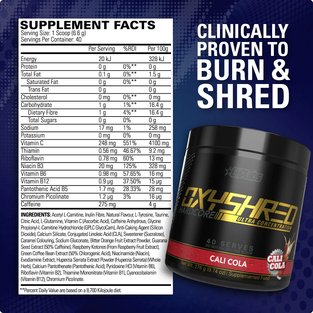 EHP Labs OxyShred Hardcore