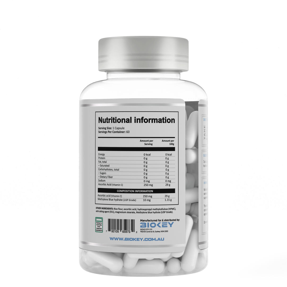 Biokey Methylene Blue Capsules