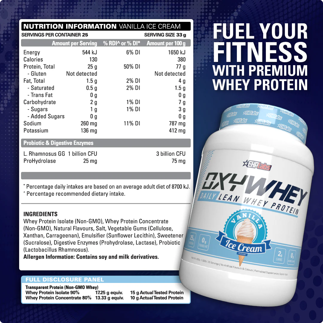 EHP Labs OxyWhey Lean Wellness