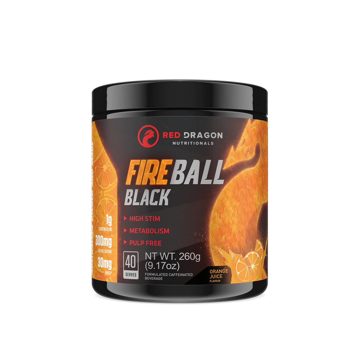 Red Dragon Nutritionals Fireball Black