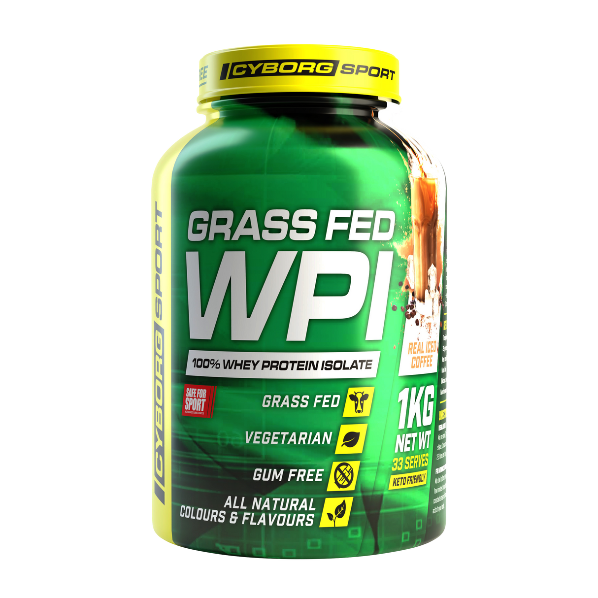 Cyborg Sport Grass Fed WPI 1kg