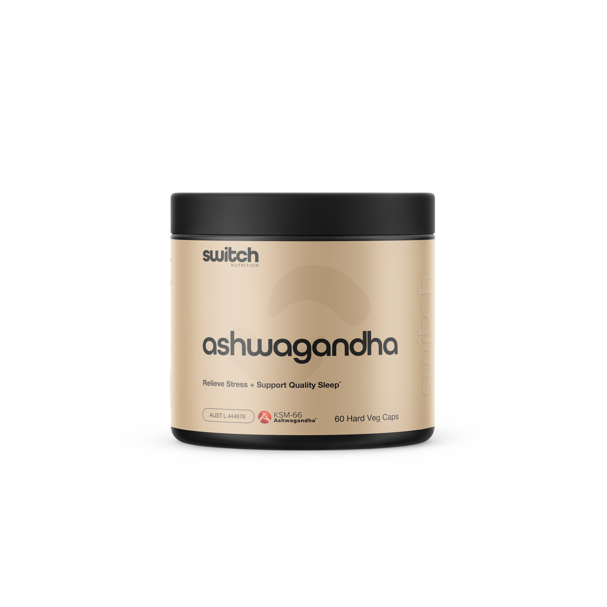 Switch Nutrition Ashwagandha (KSM-66) Capsules