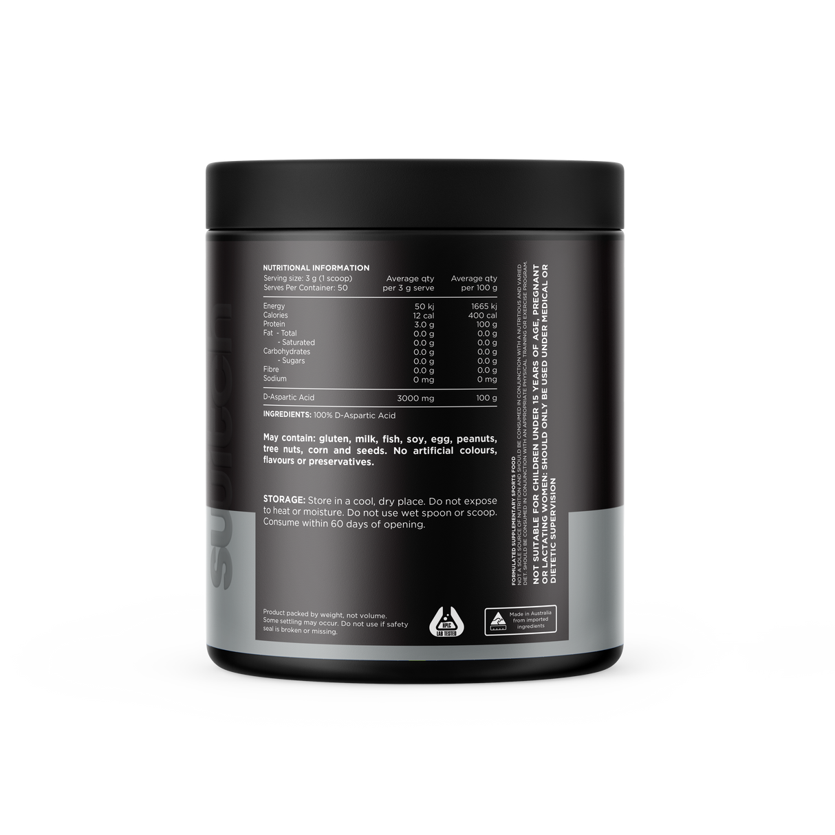Switch Nutrition D-Aspartic Acid (DAA)