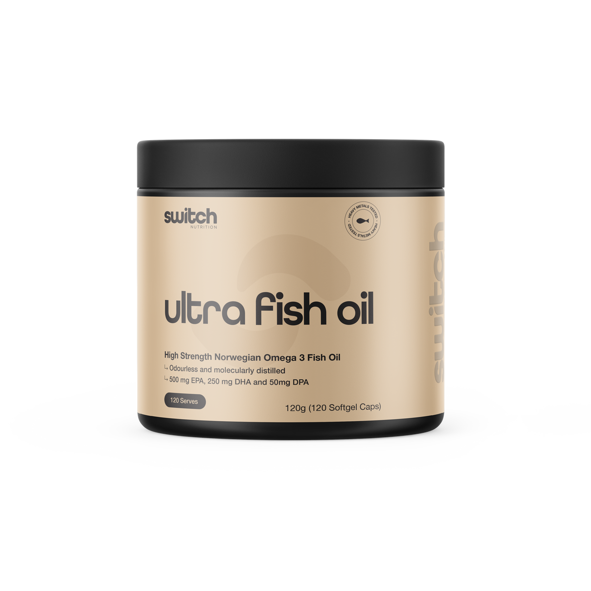 Switch Nutrition Ultra Fish Oil Capsules