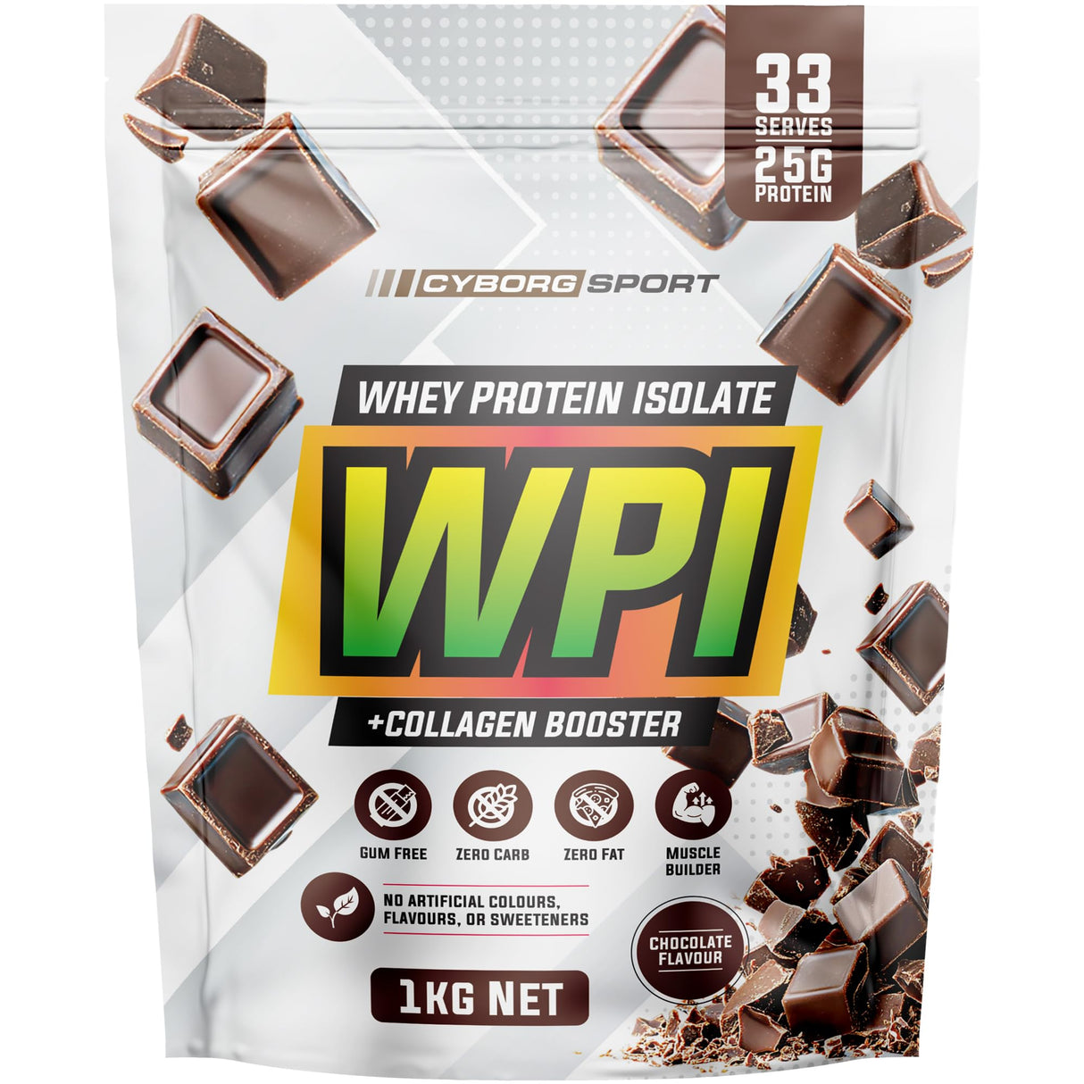 Cyborg Sport Grass Fed WPI 1kg