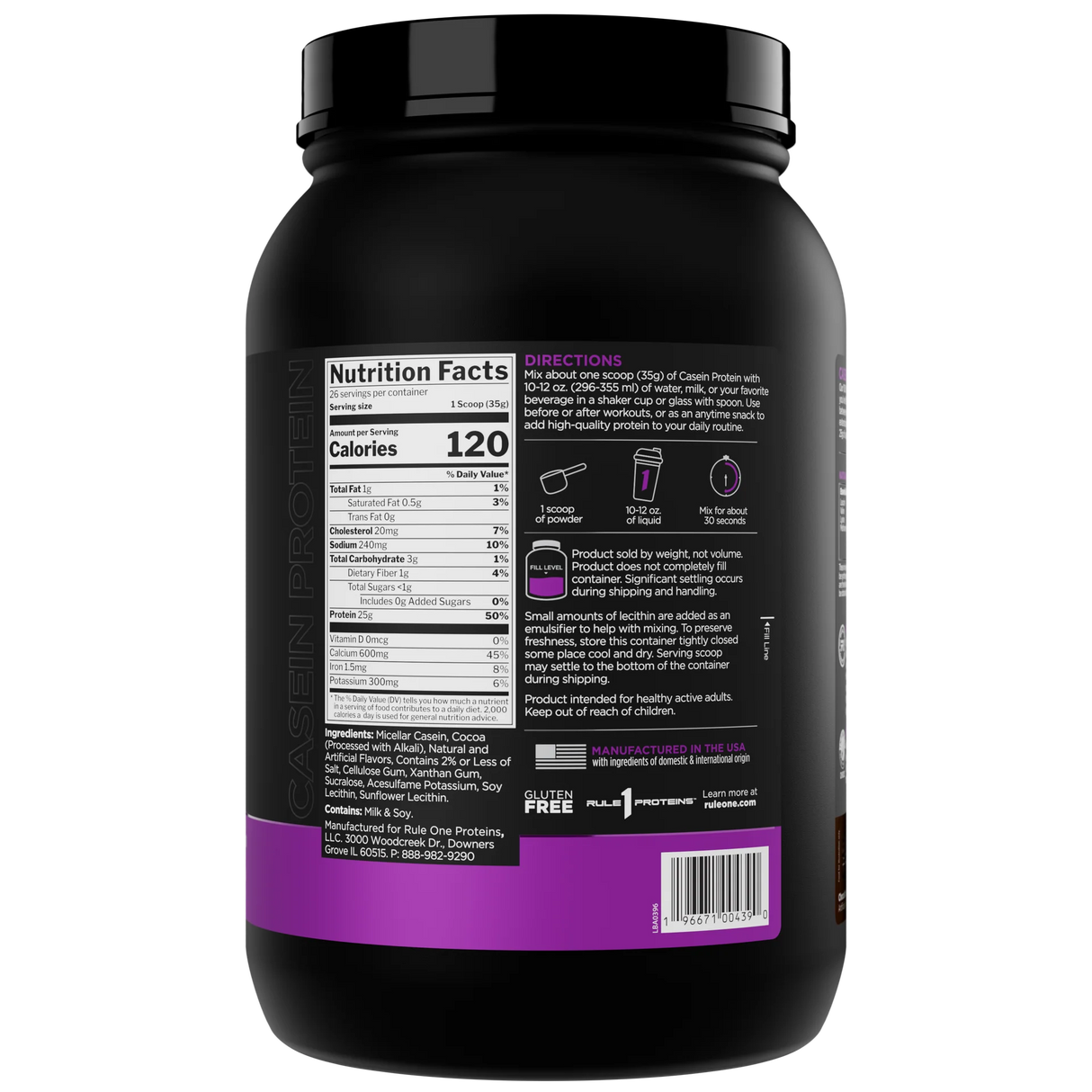 Rule 1 Casein