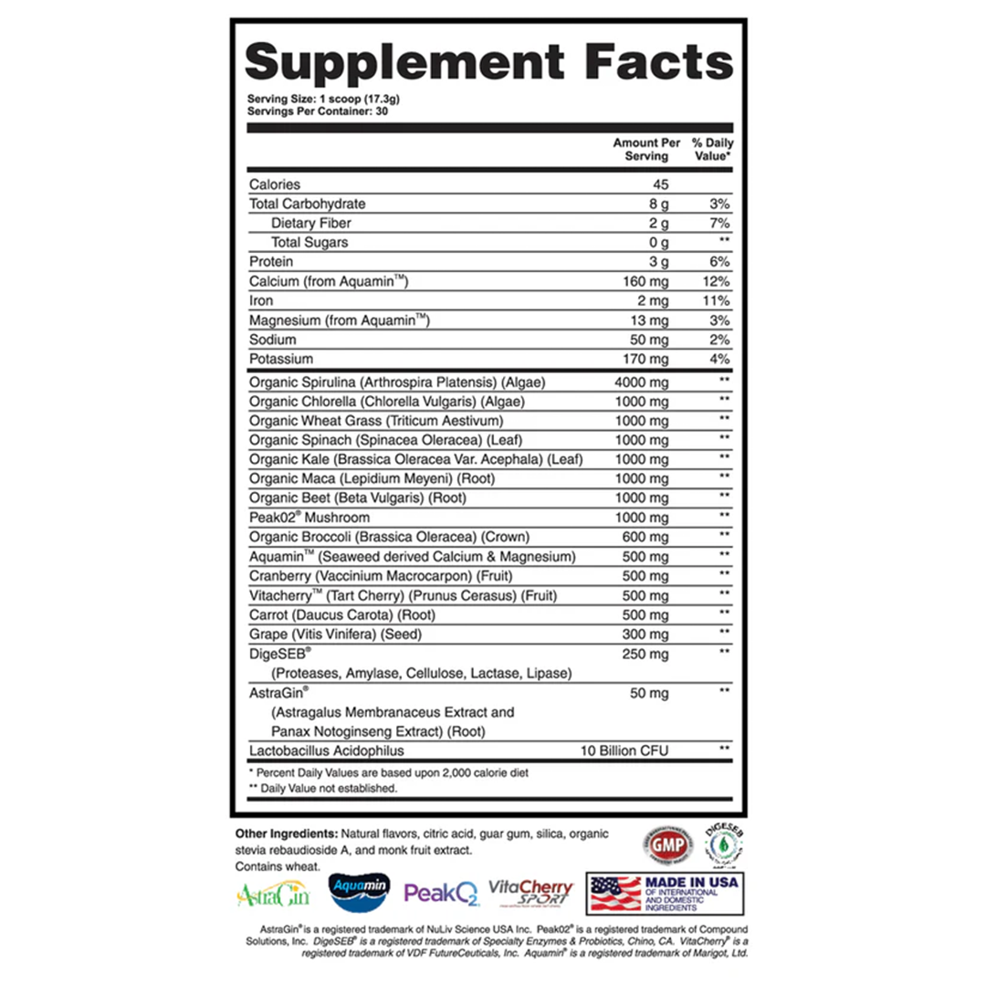 Apollon Nutrition Greens