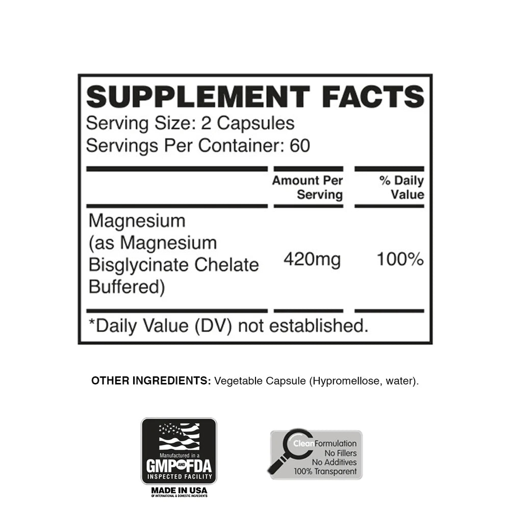 Apollon Nutrition Magnesium Bisglycinate