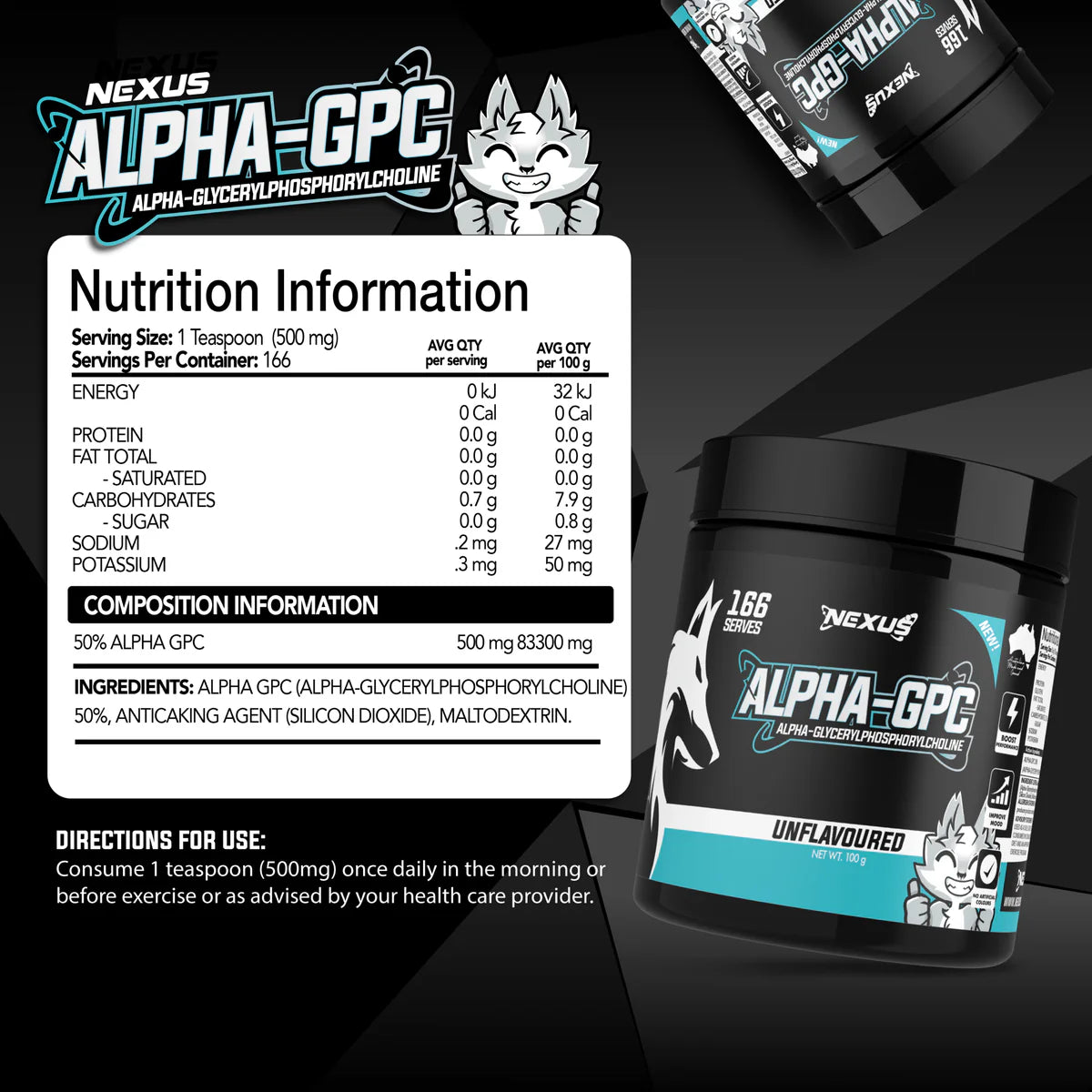 Nexus Alpha GPC 100g