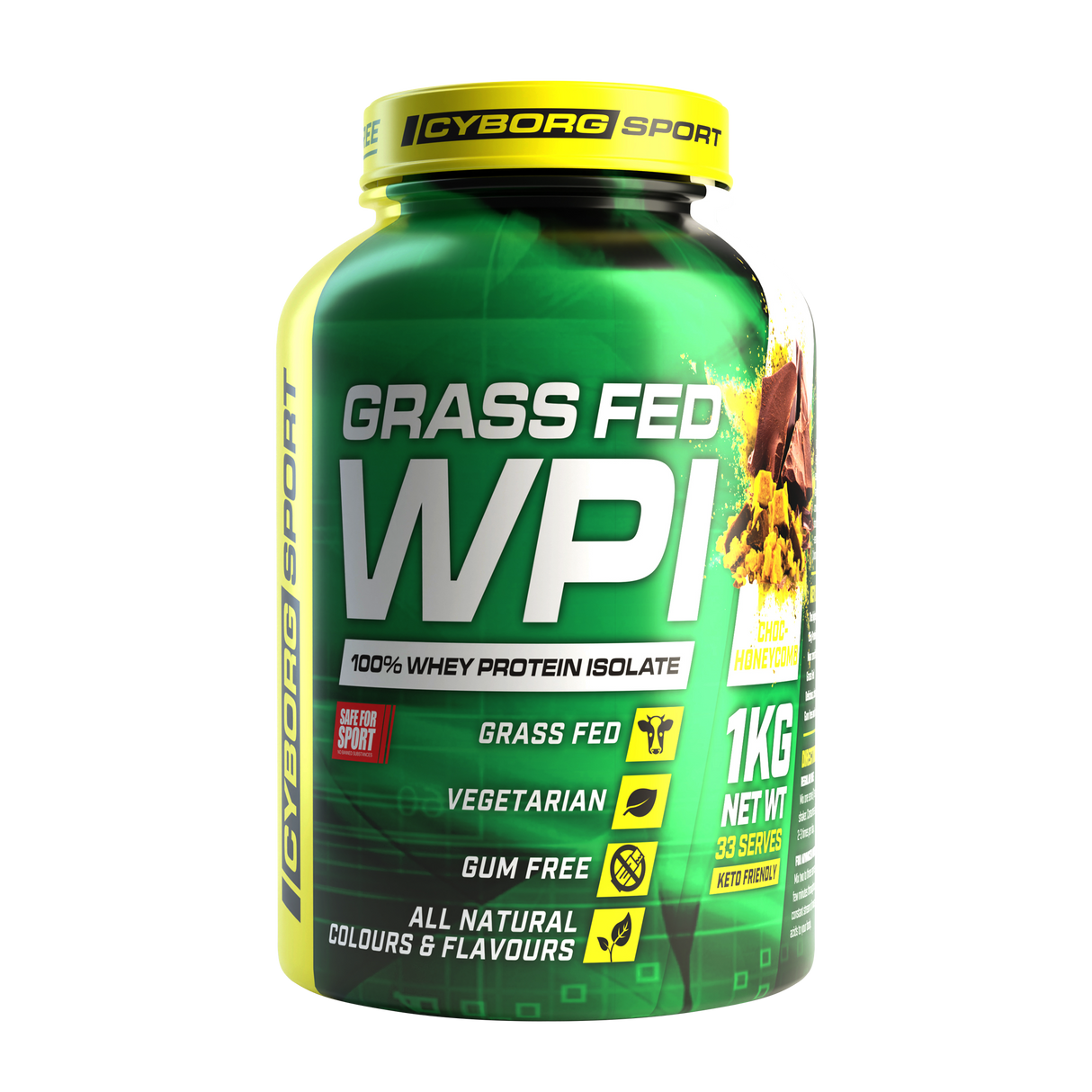 Cyborg Sport Grass Fed WPI 1kg