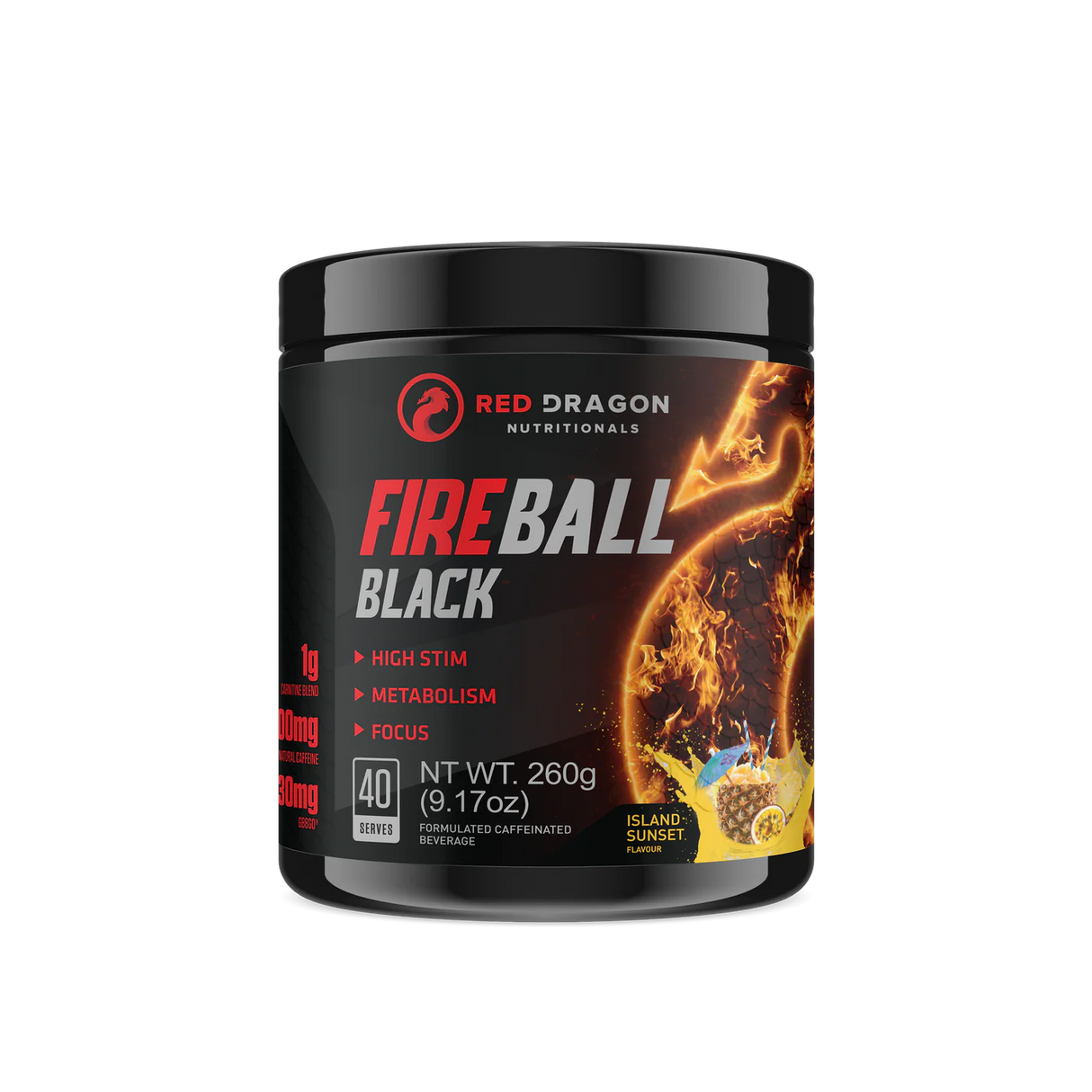 Red Dragon Nutritionals Fireball Black