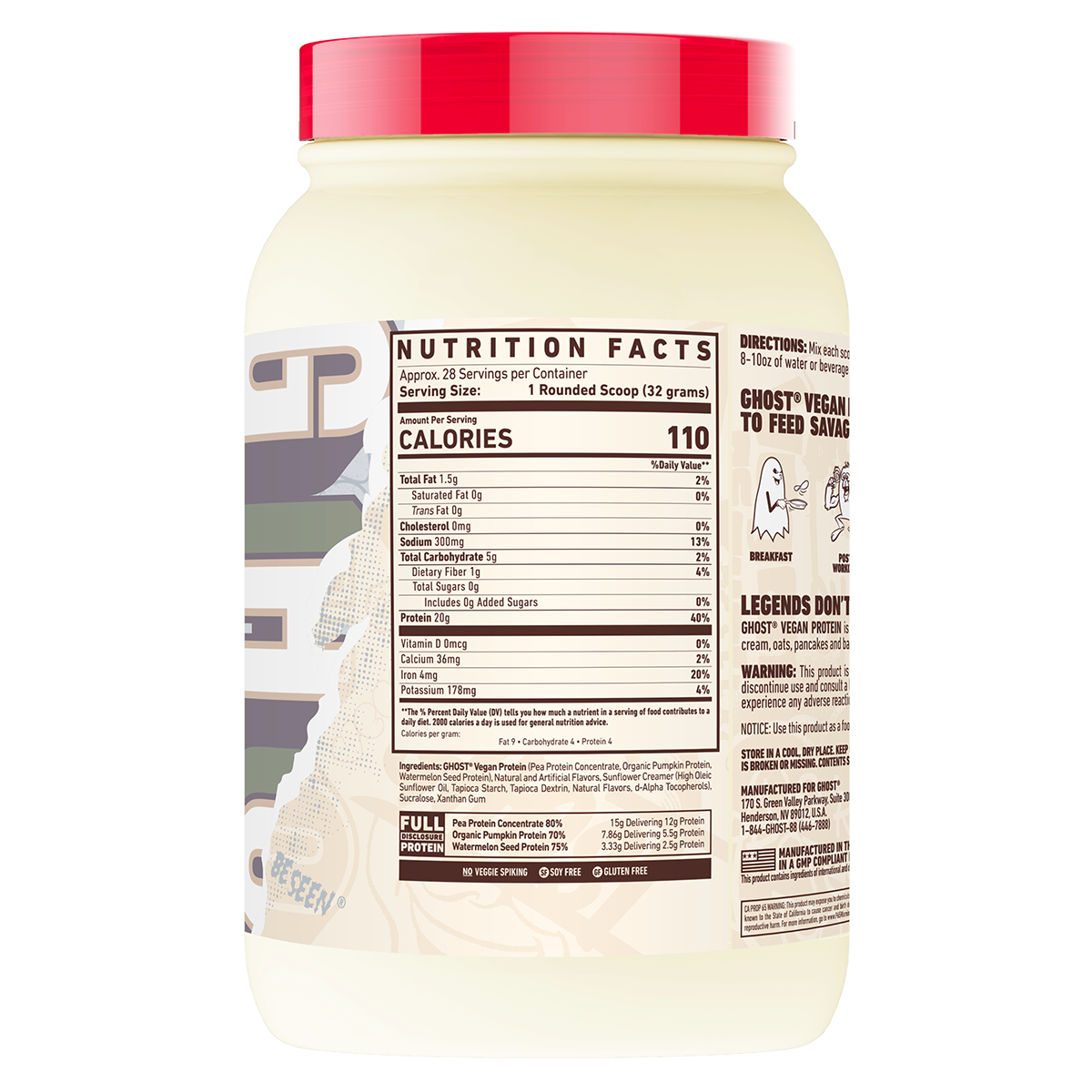 Ghost Lifestyle Vegan Protein