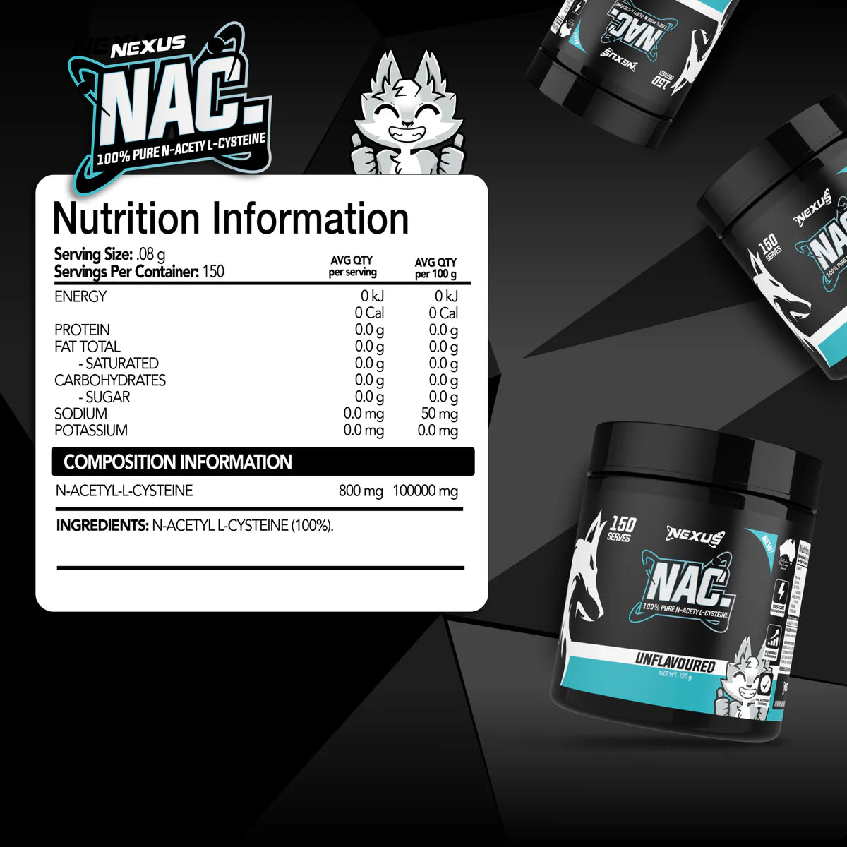Nexus NAC 120g