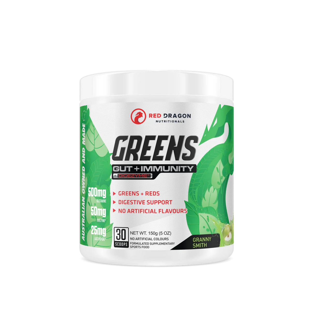 Red Dragon Nutritionals Greens Gut + Immunity