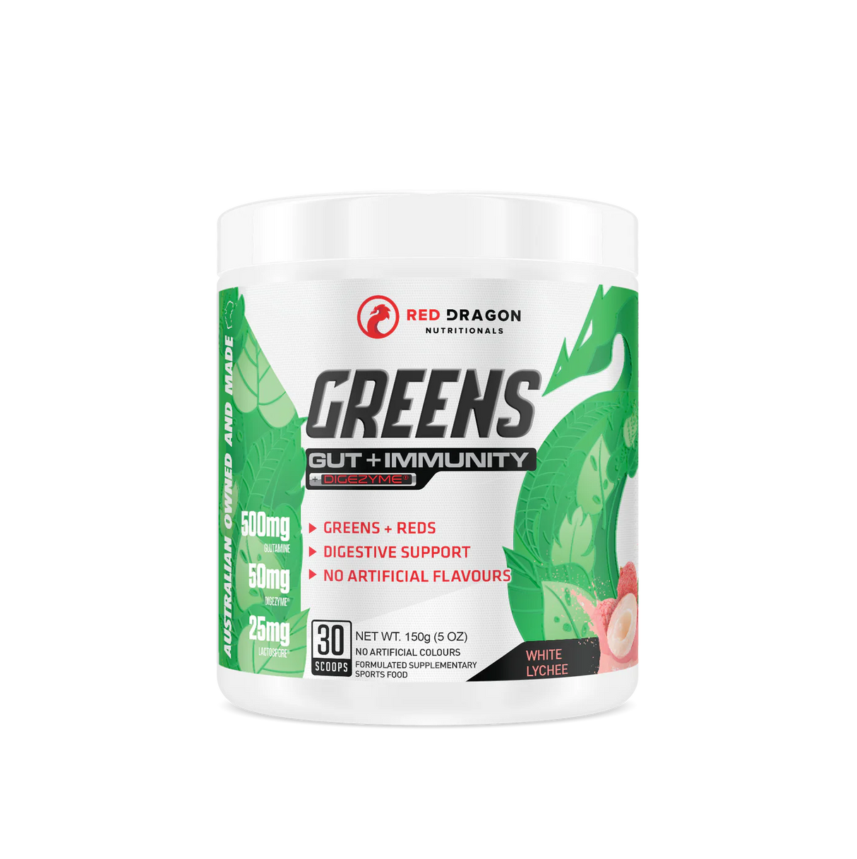 Red Dragon Nutritionals Greens Gut + Immunity