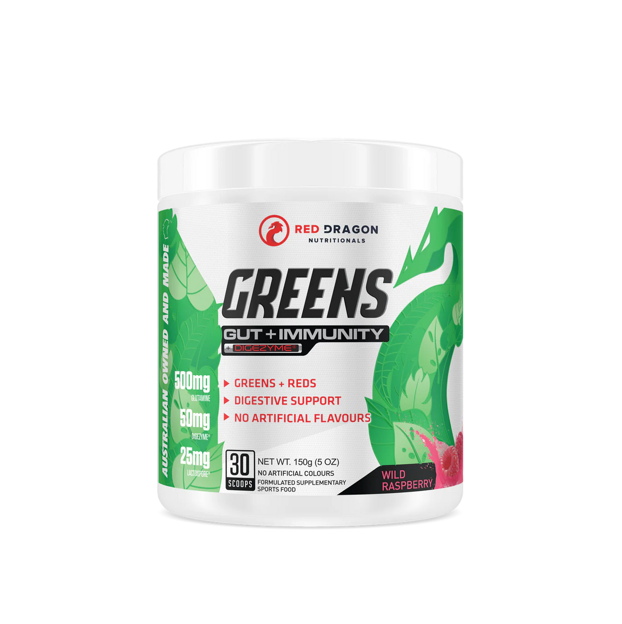 Red Dragon Nutritionals Greens Gut + Immunity