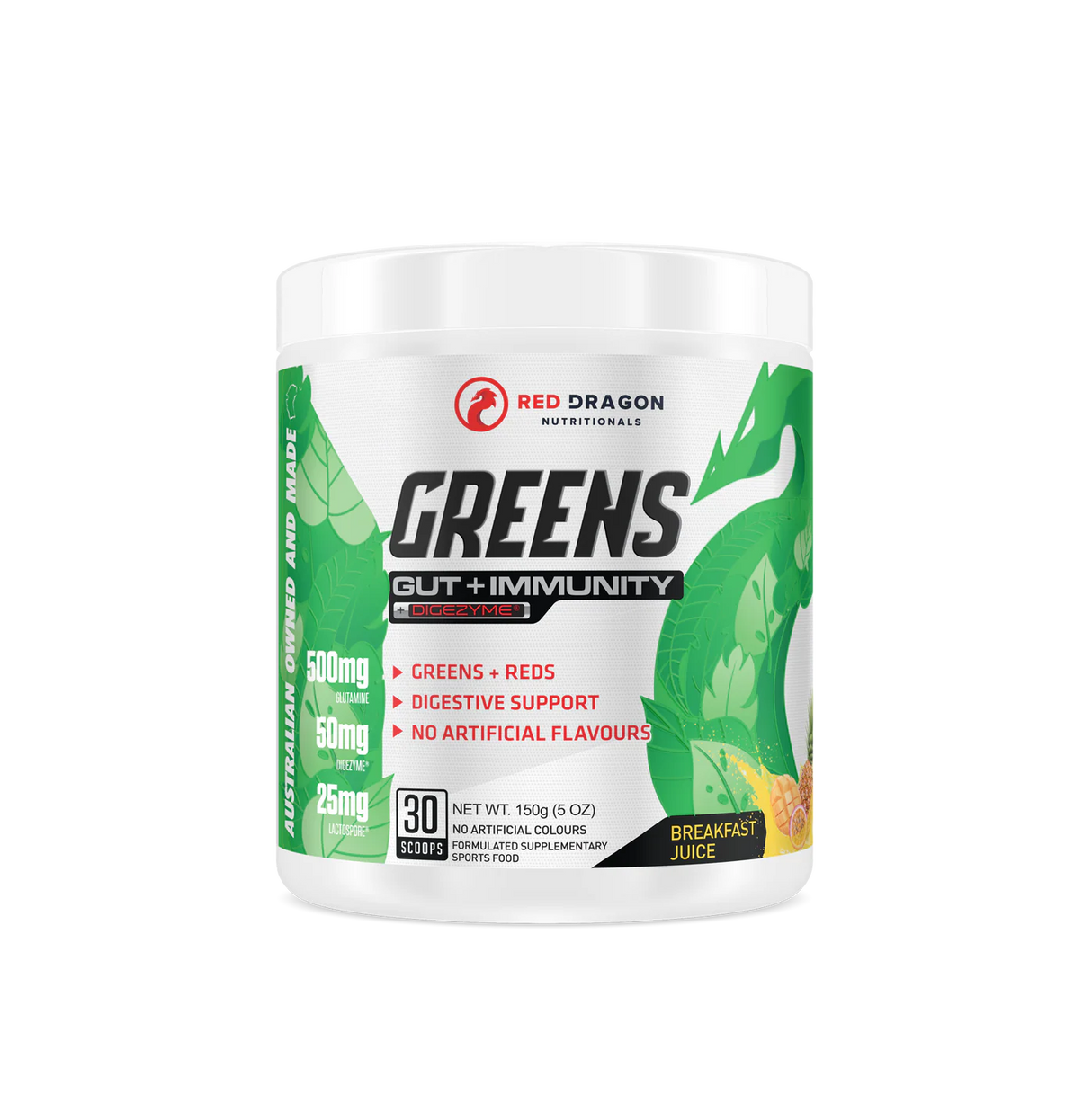Red Dragon Nutritionals Greens Gut + Immunity