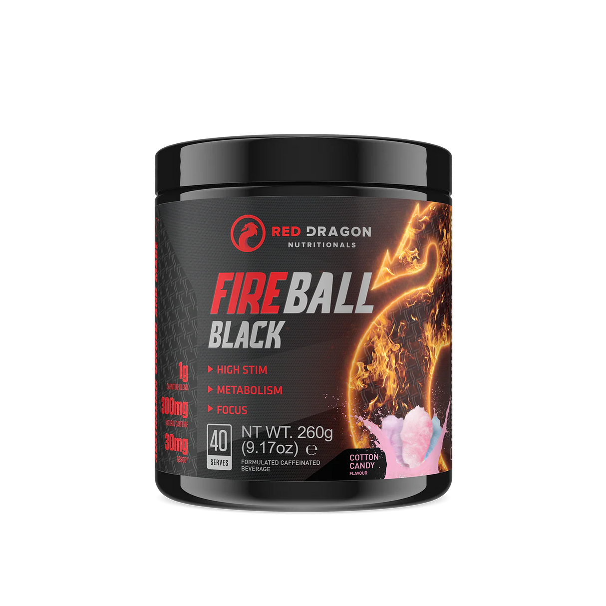 Red Dragon Nutritionals Fireball Black