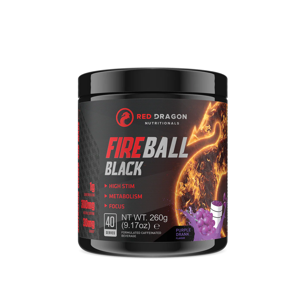 Red Dragon Nutritionals Fireball Black