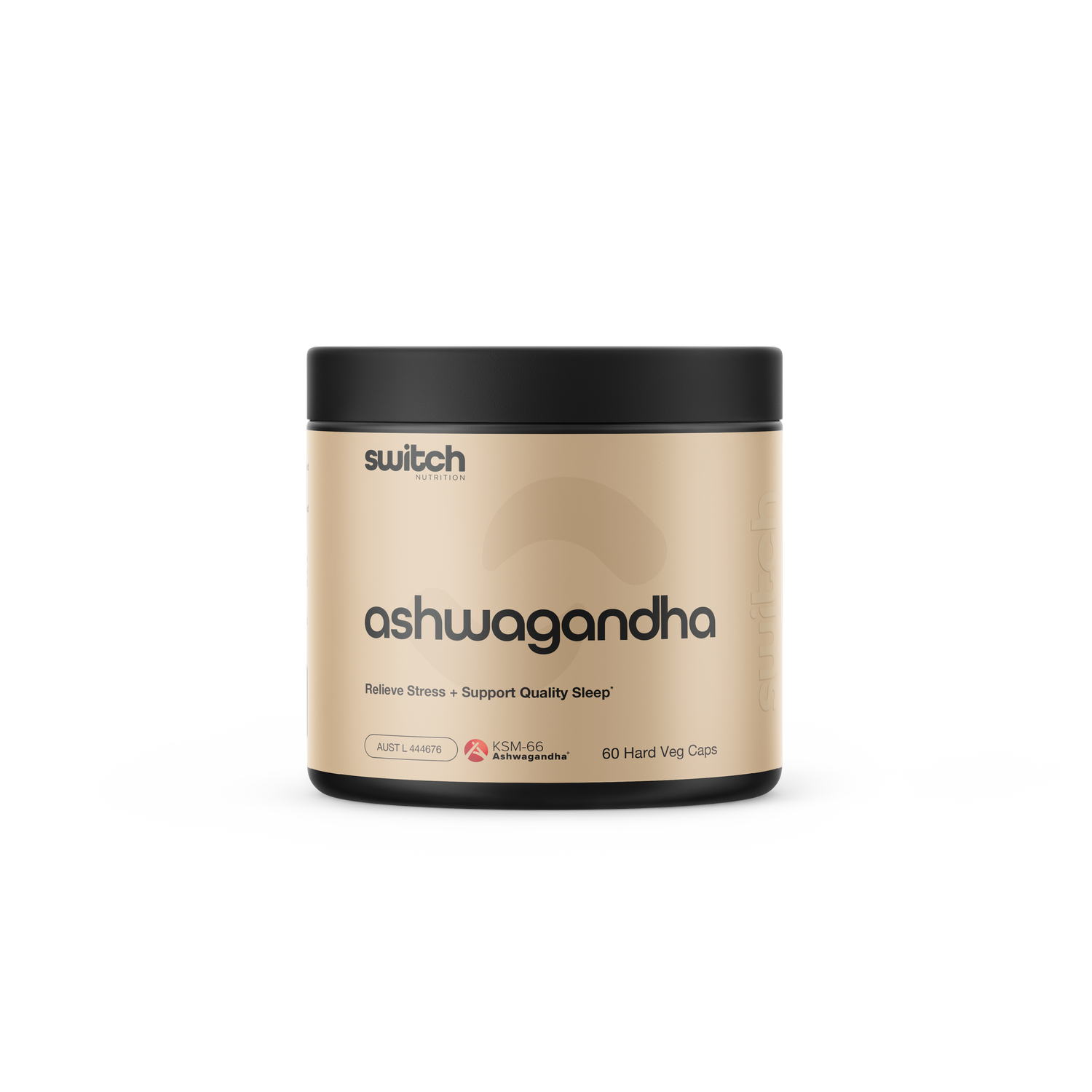 Switch Nutrition Ashwagandha (KSM-66) Capsules