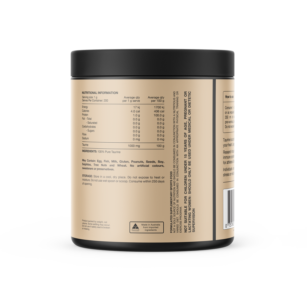 Switch Nutrition Taurine