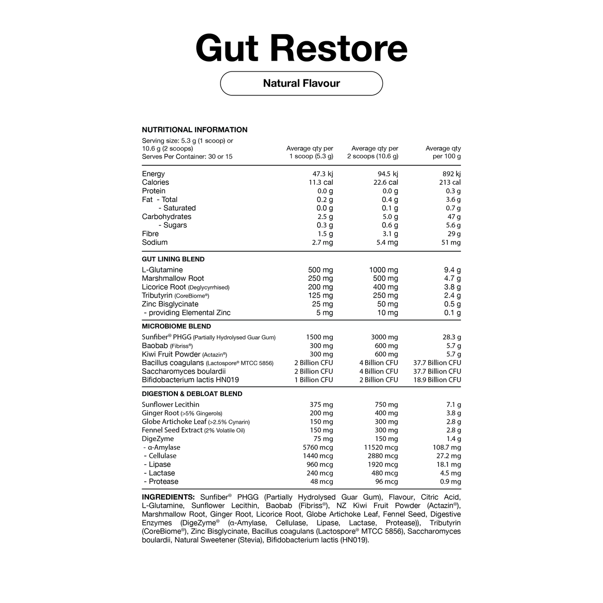 Switch Nutrition Gut Restore
