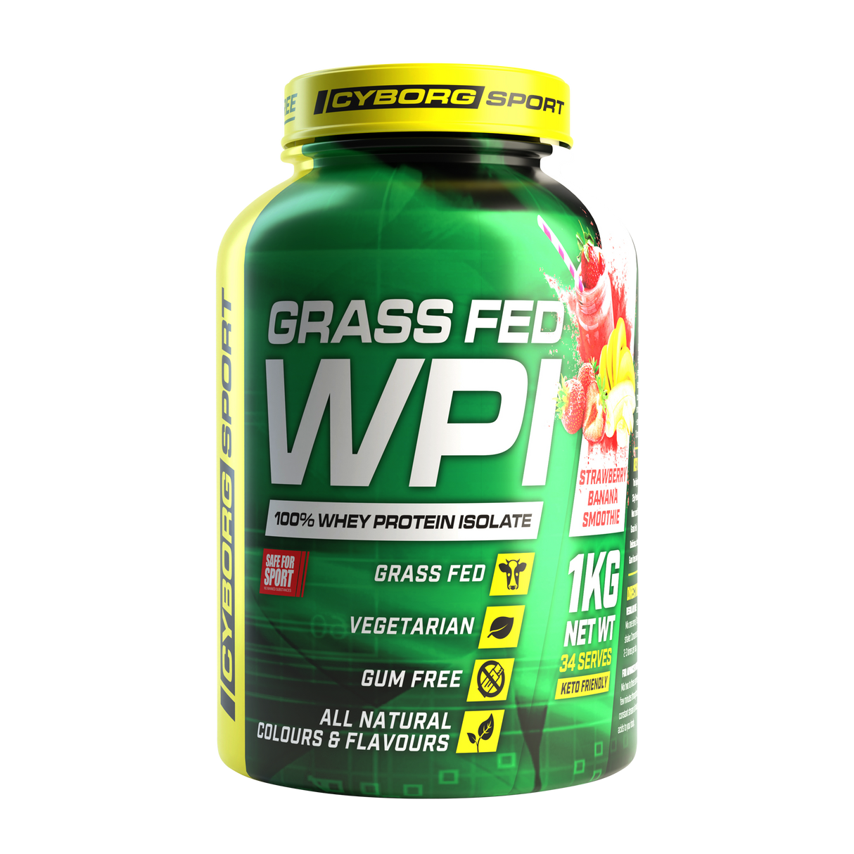 Cyborg Sport Grass Fed WPI 1kg