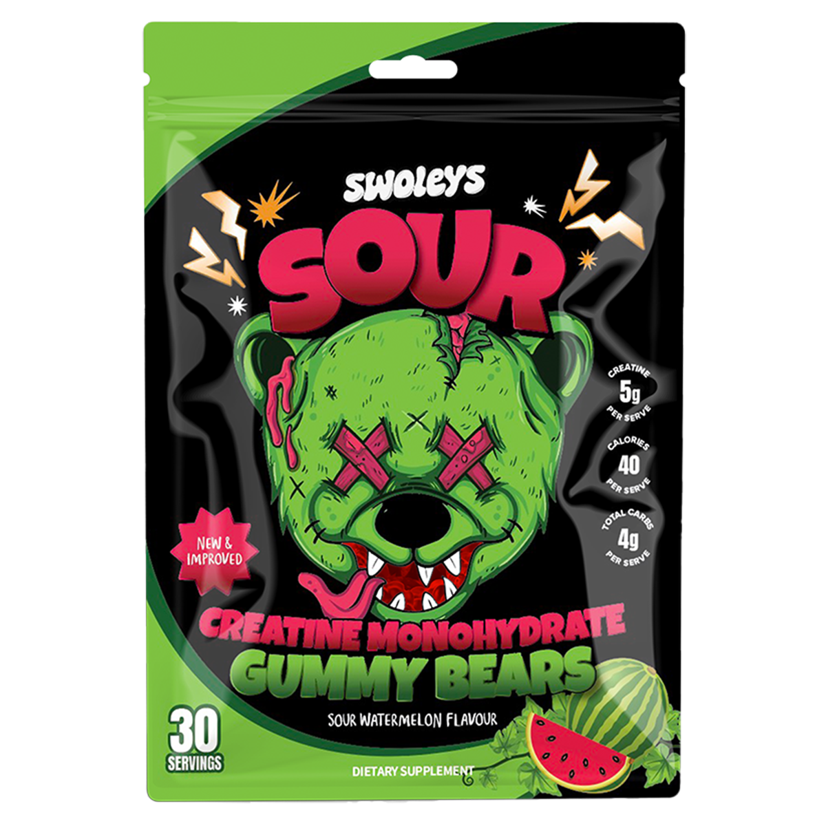 Swoleys Creatine Monohydrate Gummy Bears