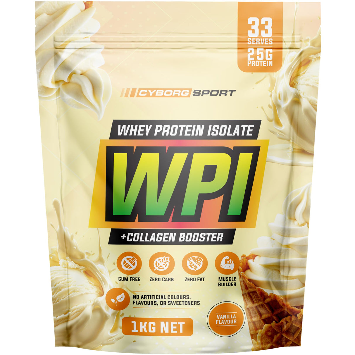 Cyborg Sport Grass Fed WPI 1kg