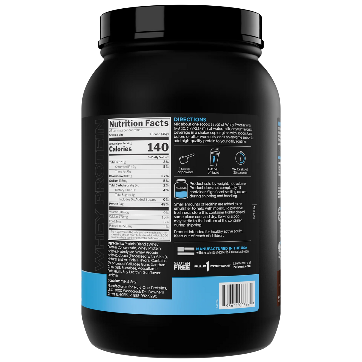 Rule 1 Whey Protein Blend