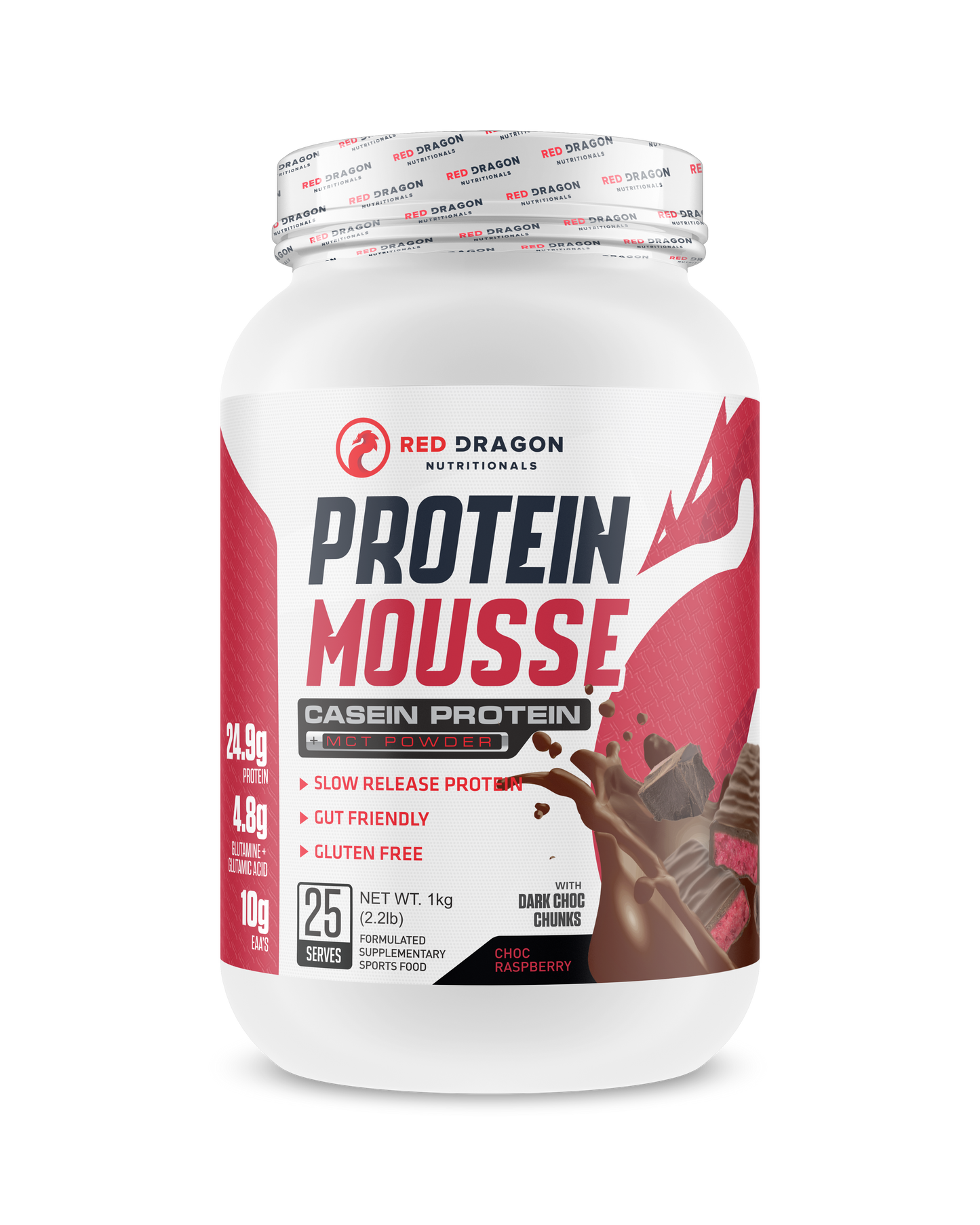 Red Dragon Protein Mousse