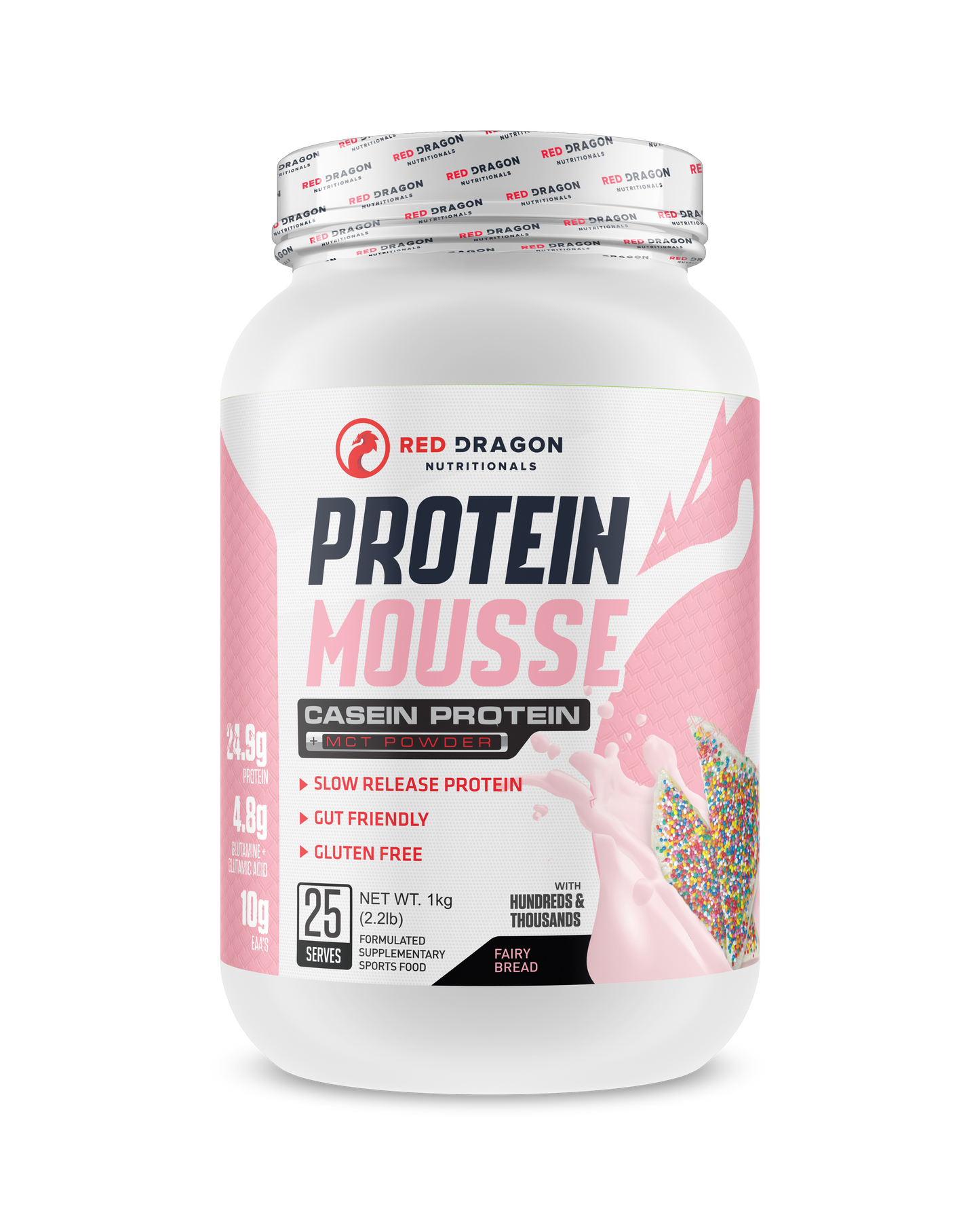 Red Dragon Protein Mousse