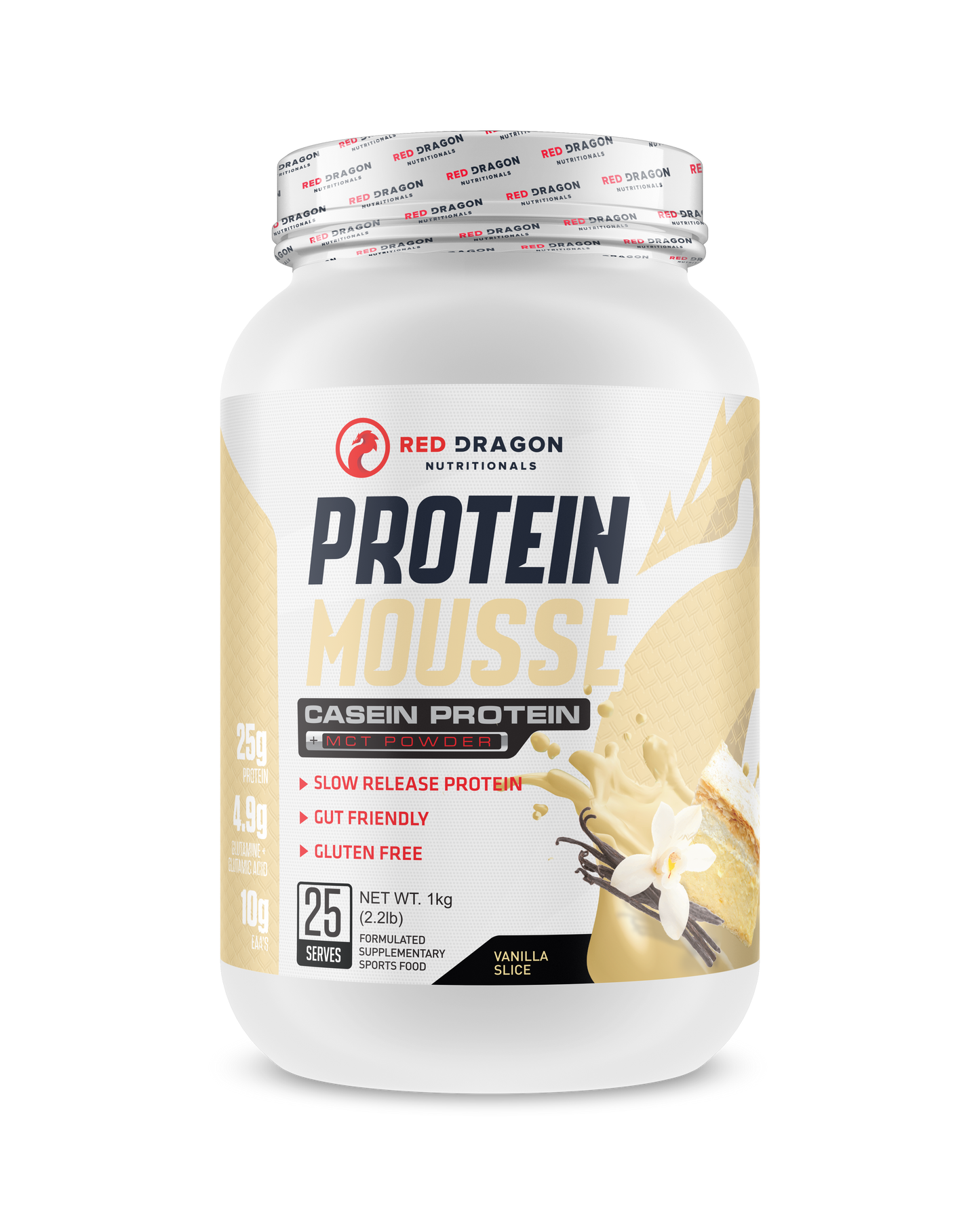 Red Dragon Protein Mousse