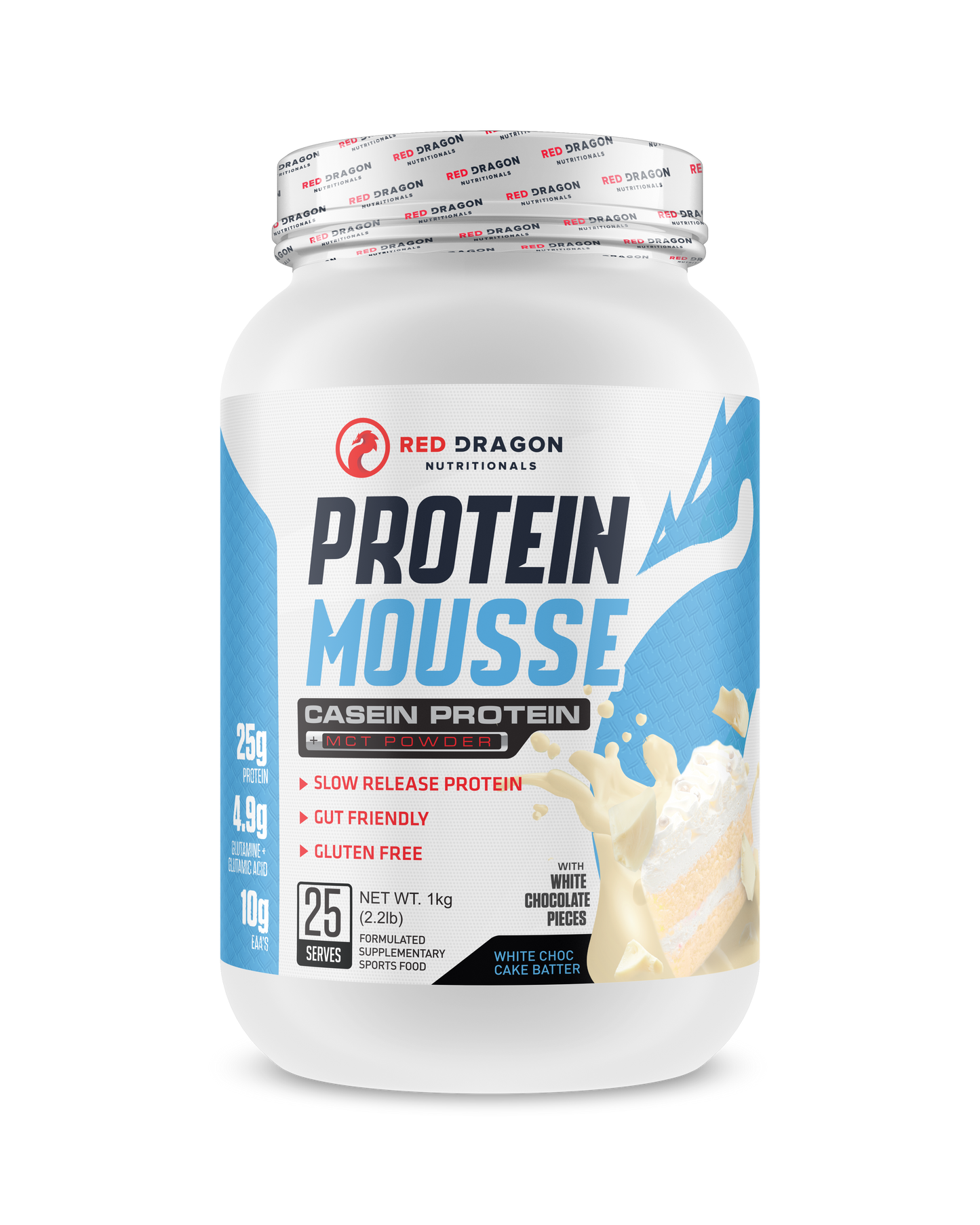 Red Dragon Protein Mousse